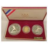 1992 Olympic coins proof set United States mint,