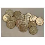 14 - 1960s half dollars