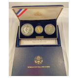 1994 World Cup USA three coin proof set
