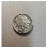 1917 Buffalo/Indian head Five cent (nickel) AU