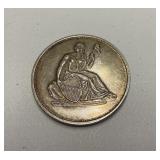 Sitting liberty one troy ounce .999 coin
