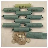 1940s, 50s, 60s Mercury dimes