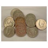 1980s 50 Cent pieces (18ct)