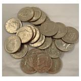 1980s 50 Cent pieces (21ct)
