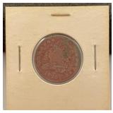 1825 Half cent