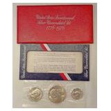 1776 - 1976 United States bicentennial silver