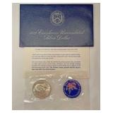 1972 Eisenhower silver dollar uncirculated mint