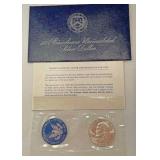 1974 Eisenhower silver dollar uncirculated mint