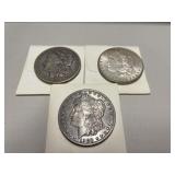 Morgan liberty dollars 1900-O x3