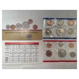 1986 uncirculated Philadelphia and Denver sets