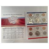 1987 uncirculated Philadelphia and Denver sets