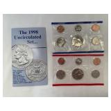 1998 uncirculated Philadelphia and Denver set
