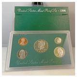 1996 United States mint proof set