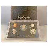 1996 United States mint silver proof set
