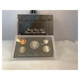 1996 United States mint silver proof set