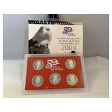 2004 United States mint 50 state quarter silver