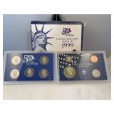 1999 United States mint proof set 50 state