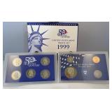 1999 United States mint proof set 50 state