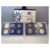 2000 United States mint proof set 50 state