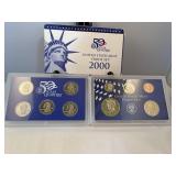 2000 United States mint proof set 50 state
