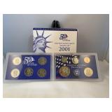 2001 United States mint proof set 50 state