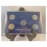 Complete statehood quarter collection of Ohio