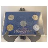 Complete statehood quarter collection Ohio 2002