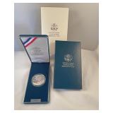 1991 Korean war Memorial coin proof Silver dollar