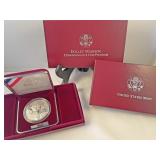 1999 Dolley Madison commemorative silver dollar