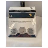 2011 America the beautiful quarters 3 coin