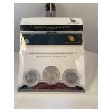 2011 America the beautiful quarters three coin