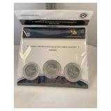 2010 America the beautiful quarters three coin