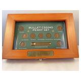 1944-1946 bullet casing penny set Philadelphia