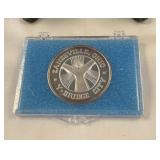 1973 Zane trace commemoration coin