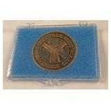 1973 Zane trace commemoration coin