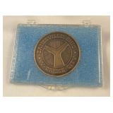 1974 Zanes trace commemoration coin