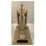 United States space shuttle commemorative Statue