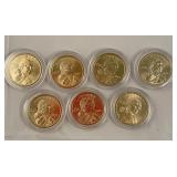 Sacajawea coins 2002 through 2008