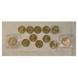 Sacajawea 2009 three sisters set of 12 coins