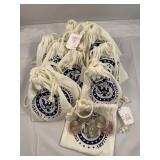 Set of uncirculated state quarters in bags and