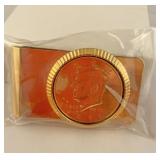 Nixon gold coin 1995 money clip