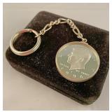 American Eagle Nixon coin keychain, 1996