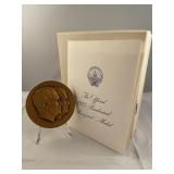 1973 residential inaugural metal, Nixon and Agnew