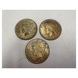 1922, 1925, 1928 S Peace Liberty head coin