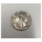 1938 walking liberty half dollar