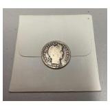 1909 barber dime