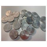 24 various presidential Nickel