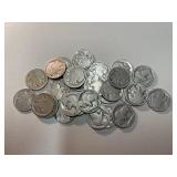 29 Buffalo/Indianhead nickel, dates worn off