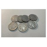 1923, 1924 and 1925 buffalo/Indian head Nickels