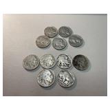 1926 and 1927 Indianhead/buffalo nickels